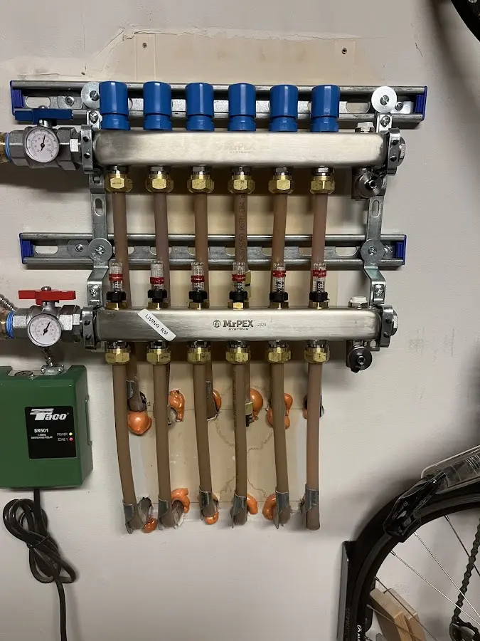 Plumber performing Leak Detection at a residential property in Lufkin